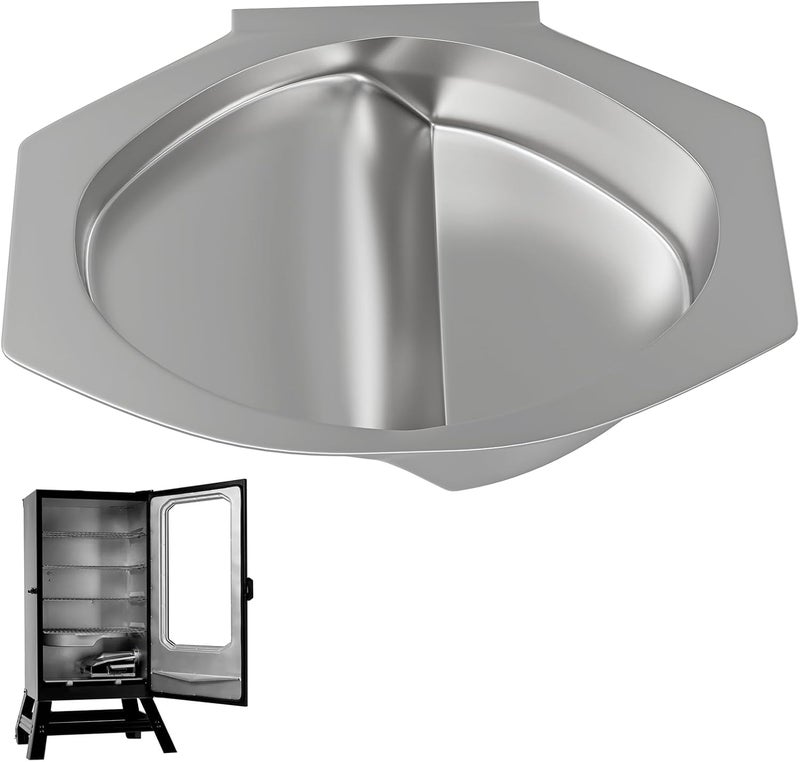 Outspark Small Water Bowl for Masterbuilt 30-inch Digital Electric Vertical BBQ Smoker, Water Pan Replacement for Masterbuilt 9007170040 Parts - Image 1